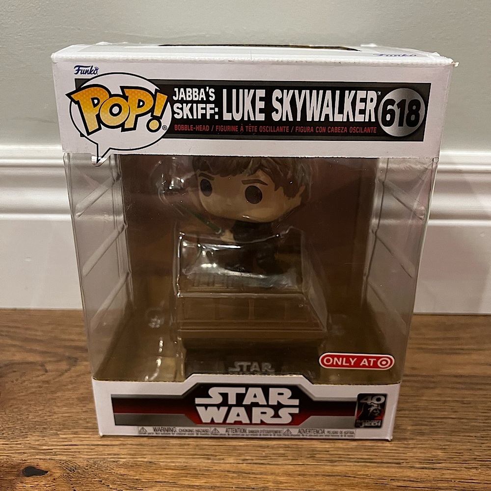 Star Wars Return of The Jedi Luke Skywalker Jabba’s Skiff 40th Anniversa…